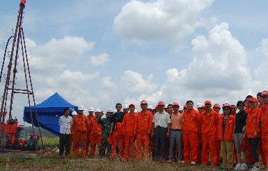 中色老挝巴松红土型铝土矿地质勘查项目超大红土型铝土矿项目